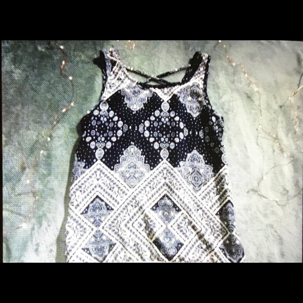 Handkerchief Pattern Tank Top